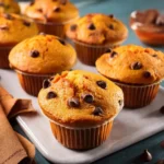 Moist and Fluffy Pumpkin Chocolate Chip Muffins Recipe for Fall