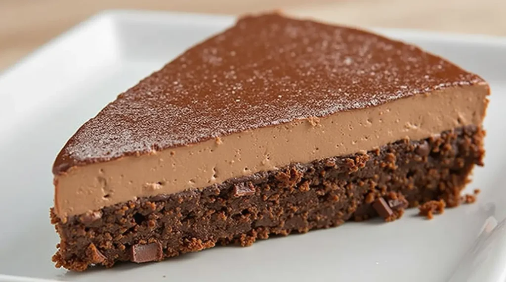 Costco Chocolate Mousse Cake size comparison with kitchen scale